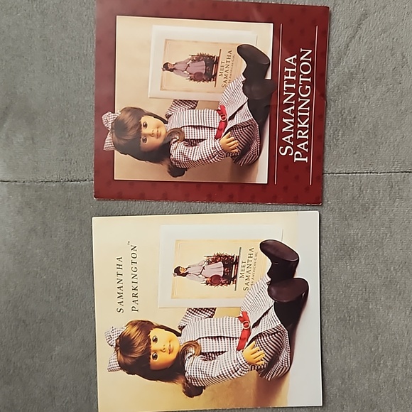 Vintage Mini Samantha American Girl Pleasant Company Authentic Doll 6 in. - Picture 11 of 12